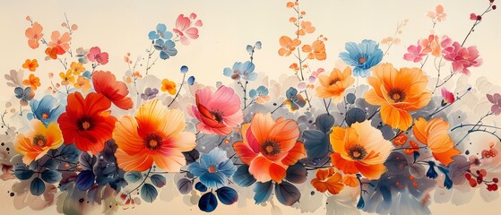 small flower pattern details