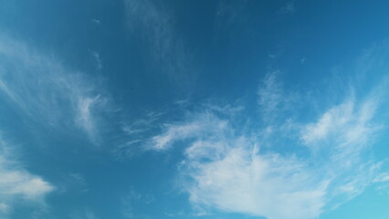 Beautiful blue sky with clouds background. Sky with clouds weather nature cloud blue.