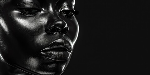 Fashion Portrait of African Woman