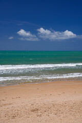 Beautiful exotic beach in Sicily, Mediterranean Sea, Italy, Europe