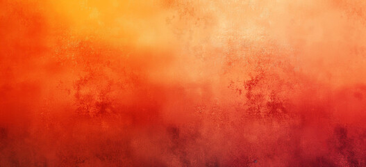 Obraz premium A fiery abstract grunge texture blending warm orange, red, and deep brown hues. The distressed, smoky surface creates a dramatic and intense backdrop or creative design themes