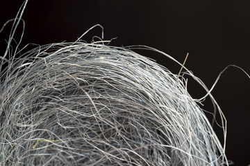 thin threads without a needlework mold