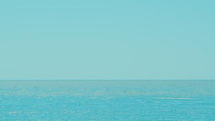 Blue Sea Or Ocean Water Background. Texture Of Water Surface.