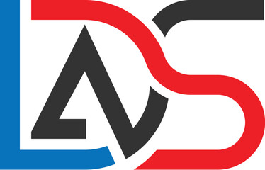 DLAS Logo design Vector Template