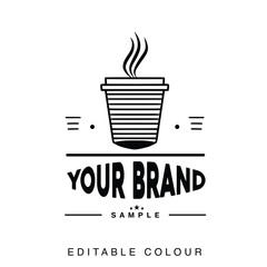 coffee cup logo for coffeeshop companies