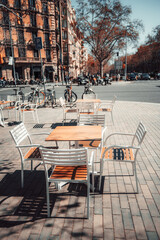 City cafe awaits morning rush