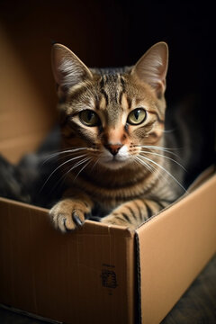 Gato felino estima&ccedil;&atilde;o ra&ccedil;a fofo retrato pet dom&eacute;stico  IA Generativa