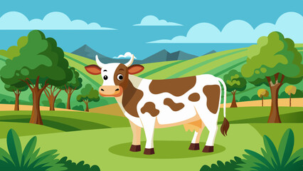 animal-cow-landscape-bacgroud