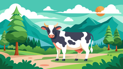 animal-cow-landscape-bacgroud