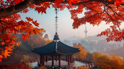 Generate images of Gyeongbokgung Palace, Seoul, South Korea