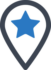 Pin bookmark icon