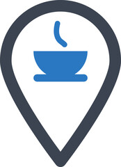 Cafe location icon