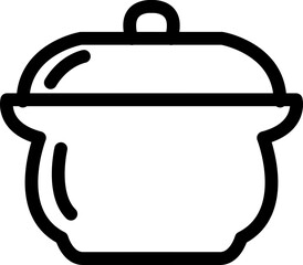 kitchen pot icon 