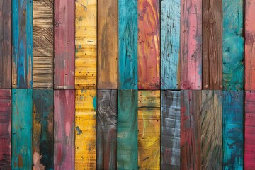Colorful wood background template, high quality, high resolution