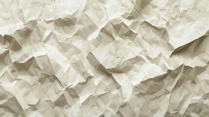 Obraz premium Crumpled paper texture background, close up.