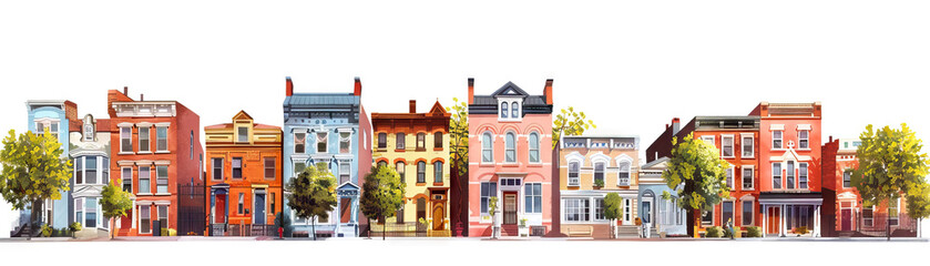 Historic Districts: Focus on historic districts, heritage buildings, and preserved landmarks, showcasing the city's architectural history and cultural heritage