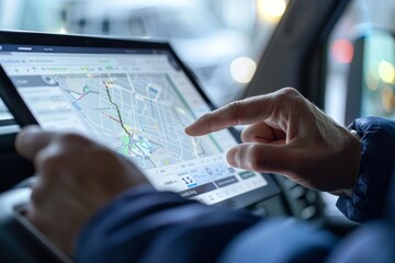 Real-Time GPS Tracking on Tablet - Technology for Fleet Management