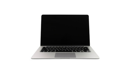 Fototapeta premium Laptop on white background