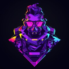 Military soldier character mascot illustration with game concept, e-sport gamer t-shirt apparel design, vector logo style on isolated background