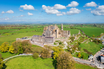 The Rock of Cashel - historical site located at Cashel, County Tipperary, Ireland.