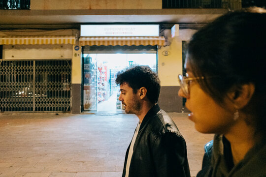 Night Stroll by Convenience Store