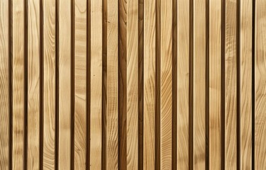Fototapeta premium A seamless pattern of wooden slats with visible grain, creating an organic and natural feel. The texture is detailed to showcase the wood's unique beauty