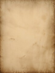 Blank vintage paper with worn edges.