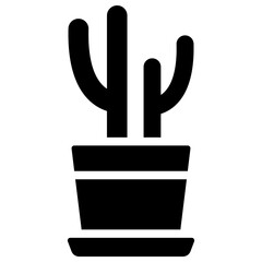 cactus solid icon