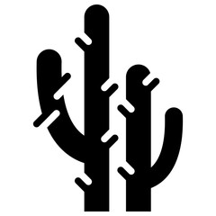cactus solid icon