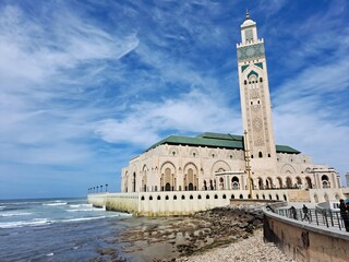 Fototapeta premium Hasan II Mosque Casablanca