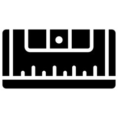 measure solid icon