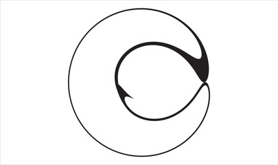 Hand drawn circle line sketch set. Vector circular scribble doodle round circles