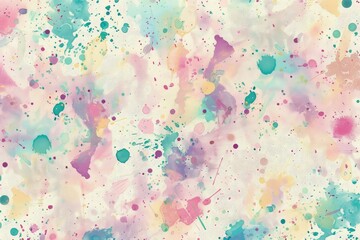Abstract watercolor background. Colorful splashes on a light background.
