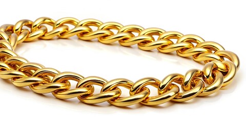 Gold chain jewelry accessory for fashion