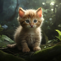 the backstory of how the kitten ended up abandoned in the forest, weaving in elements of mystery and intrigue.