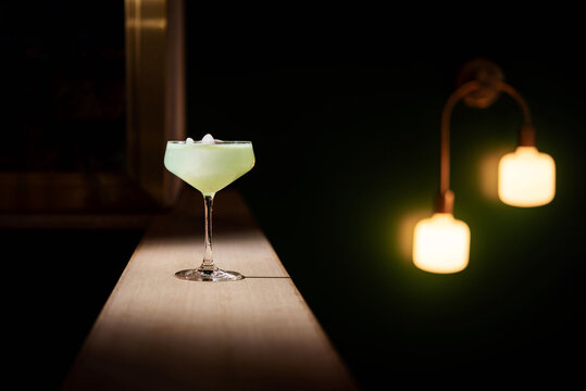 Emerald Green Cocktail