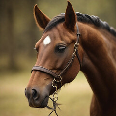 Obraz premium close up of horse