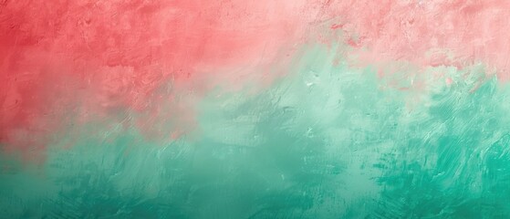 Ultrawide Backdrop Abstract Rough Painting Texture In Pink And Green Wallpaper Background	