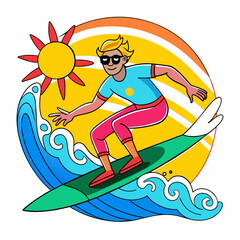 a-surfer-riding-a-wave--performing-tricks--with-a