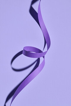 Purple serpentine on a light purple background
