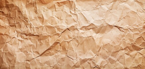 Soft Handmade Paper Texture Background in Light Brown Shade, Creating Subtle Depth