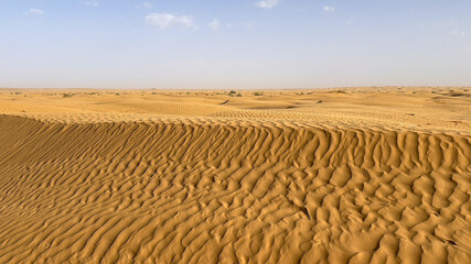 Naklejka premium Désert du Sahara - ksar ghilane