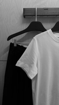 Clothes On Hangers