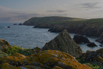Great Saltee at sunset