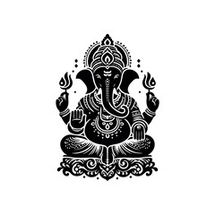 Inspiring beautiful illustrations of Lord Ganesha