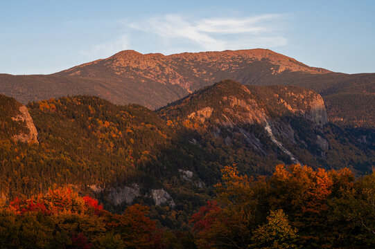Sunset Light On Franconia Ridge