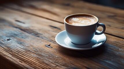 Close-up view overflowing cup coffee