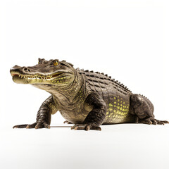 Obraz premium Crocodile isolated on white background