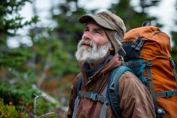 Fototapeta premium Outdoor Camping Adventure: A Journey of Wellness and Rejuvenation