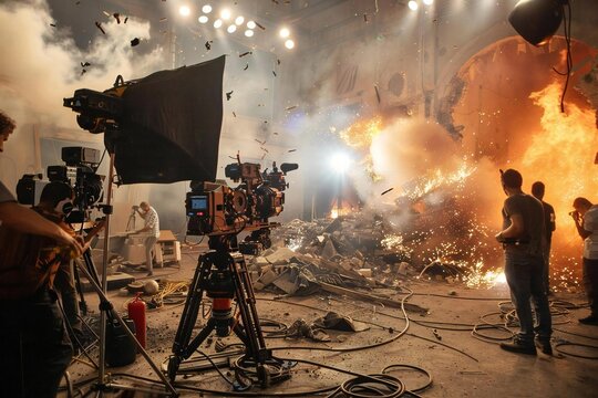 Behind The Scenes: Special Effects Accident Filming